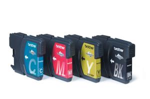 Ink Cartridge - Lc1100 - Multipack - Colour 325 Pages Black 450 Pages - Black / Cyan / Magenta / Yellow