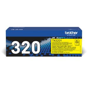 Toner Cartridge - Tn320y - 1500 Pages - Yellow