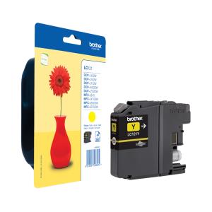Ink Cartridge - Lc121y - 300 Pages - Yellow