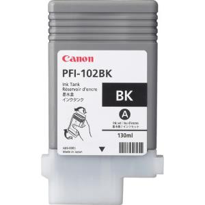 Ink Cartridge - Pfi-102bk - Standard Capacity 130ml - Black