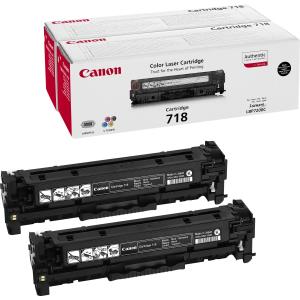 Toner Cartridge - 718 - Standard Capacity - 3.4k Pages - Black - 2pk