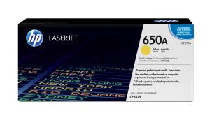 Toner Cartridge - No 650A - 15k Pages - Yellow