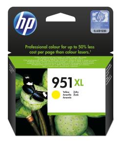 Ink Cartridge - No 951XL - 1.5k Pages - Yellow - Blister
