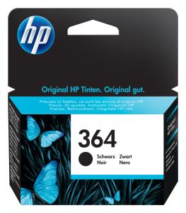 Ink Cartridge - No 364 - 250 Pages - Black With Vivera Ink - Blister