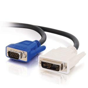 Analog Video Cable DVI-a Male To Hd15 Vga Male 2m
