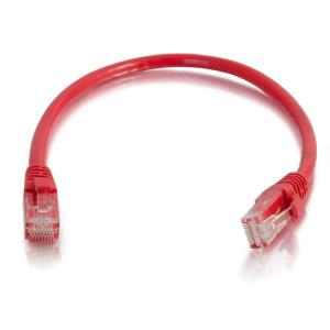Patch cable - CAT6 - Utp - Snagless - 50cm - Red