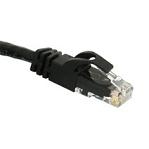 Crossover cable - CAT6 - Utp - Snagless - 50cm - Black