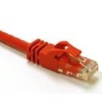 Crossover cable - CAT6 - Utp - Snagless - 50cm - Red