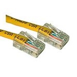 Crossover cable - Cat 5e - Utp - Standard - 50cm - Yellow