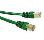 Patch cable - Cat 5e - Stp - Snagless - 15m - Green