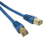Patch cable - Cat 5e - Stp - Snagless - 1m - Blue