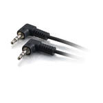 3.5mm M/m Stereo Audio Cable Right Angle 0.5m