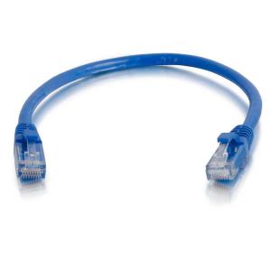 Patch cable - Cat 5e - Utp - Snagless - 30cm - Blue