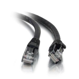 Patch cable - Cat 5e - Utp - Snagless - 30cm - Black