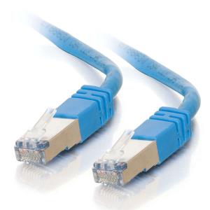 Patch cable - Cat 5e - Stp - Snagless - 10m - Blue