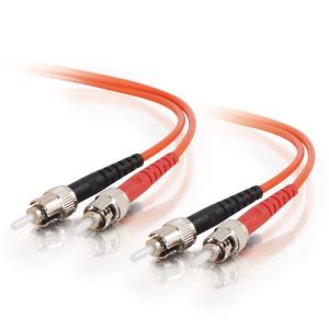 Fibre Optic Cable St-st 62.5/125 Om1 Duplex Multimode Pvc (lszh) Orange 15m