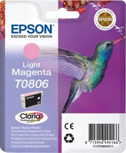 Ink Cartridge - T0806 Hummingbird - 7.4ml - Light Magenta