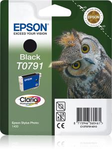 Ink Cartridge - T0791 Owl - 11.1ml - Black Sec