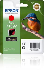 Ink Cartridge - T1597 Kingfisher - 17ml - Red