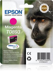 Ink Cartridge - T0893 Monkey - 3.5ml - Magenta Sec