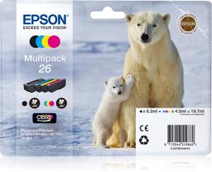 Ink Cartridge - 26 Polar Bear - C/m/y/k