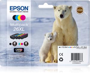 Ink Cartridge - 26xl Polar Bear - 41.3ml