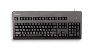 Keyboard G80-3000 Wired Professional With Gold Crosspoint Contacts Ps2 Or USB Qwus Euro Black