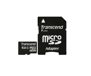 4GB Micro sdhc Card Class 4 With Adapter