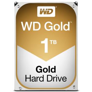 Hard Drive - WD Gold WD1005FBYZ - 1TB - SATA 6Gb/s -  3.5in - 7200rpm - 128MB Buffer