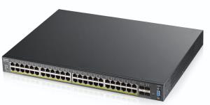 Xgs2210 52hp - Gbe L2 Switch With 10gbe Uplink Poe+ - 52 Total Ports