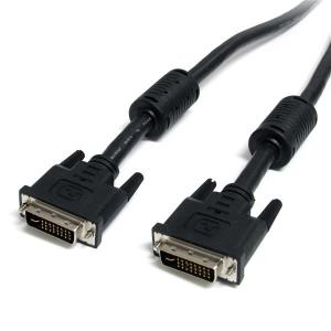 DVI-I Dual-link Digital/ Analog Flat Panel Cable Male/ Male 3m