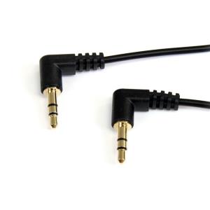 Stereo Audio Cable - Slim 3.5mm Right Angle - M/m 1.83m