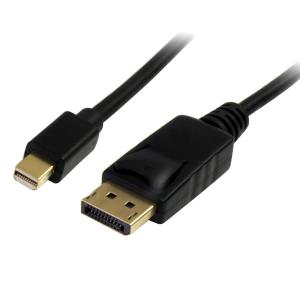 Mini DisplayPort To DisplayPort Adapter Cable 1m M/m