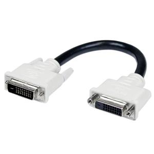 DVI-d Dual Link Digital Port Saver Cable M/f 6in