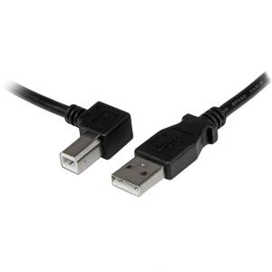 USB A To Left Angle B Cable - M/m 3m