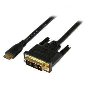 Mini Hdmi Male To DVI-d Male Cable 1920x1200 Video 2m