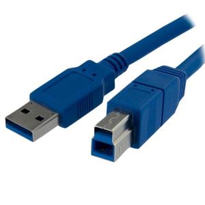 Superspeed USB 3.0 Cable A To B - M/m - 1m Black