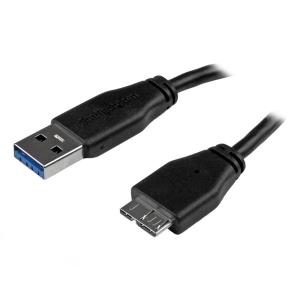 Slim Superspeed USB 3.0 A To Micro B Cable - M/m - 3m