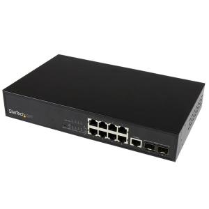Managed Gigabit Ethernet Switch 10 Port L2 With 2 Open Sfp Slots - Rack Mountable